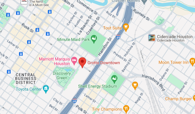 Grotto Downtown Map